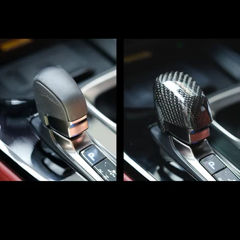 1 * 1 бр. детайли на интериора на колата е абсолютно нов въглеродни влакна Удобна дръжка на скоростния тампон за Lexus RX350 500h 2023-2024