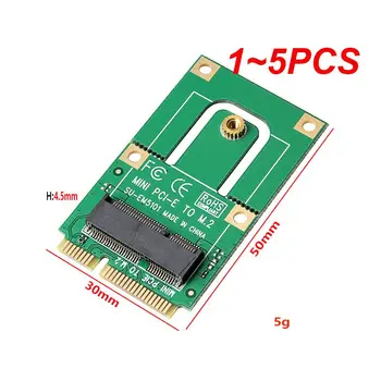 1-5 Бр. NGFF Ключ A За Mini PCI-E Адаптер Конвертор Карта за Разширяване M2 Ключ NGFF E Интерфейс За M2 Безжичен Модул За Intel