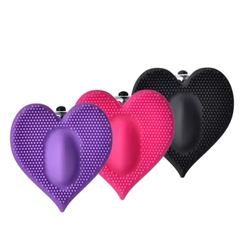 1 бр. силиконов вибратор във формата на сърце, масажор за клитора, стимулант точка G, външен вибратор, мастурбатор, секс играчки за жени
