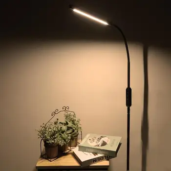 10 Watt led под лампа за дневна, застанал на един стълб, led outdoor лампа с дистанционно управление, изгибающийся на 360 градуса, ярка лампа за помещения с регулируема яркост