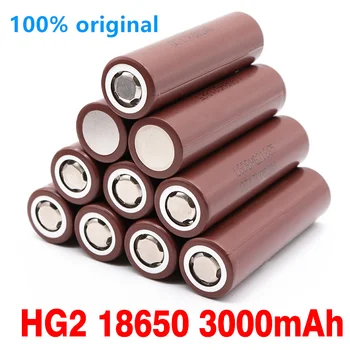 100% original18650 HG2 3000 mah батерия 3,6 По освобождаване от отговорност 30A 18650 батерия за HG2 3000 mah 3,7 В 18650 Мощност на батерията
