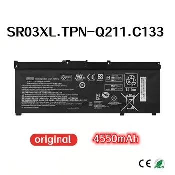 100% оригинален 4550 ма батерия за лаптоп HP SR03XL TPN-Q211 TPN-C133 оригинална батерия