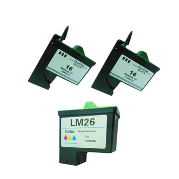 10N0016 за Lexmark 10N0026 16 26 мастилницата LM16 LM26 за Lexmark i3/Z13/Z23/Z25/Z33/Z35/Z515/Z600 мастилено-Струен принтер