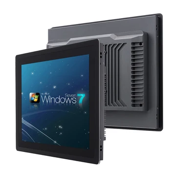 15-инчов-вградени индустриален компютър Mini Tablet All In One Panel PC Core i3-5010U с капацитивен сензорен екран за Win10 Pro