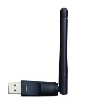 150 Mbit/s в 2.4 G-RT8188 Безжична Мрежова Карта USB 2dBi WiFi Антена Адаптер Dongle Мрежова Карта за PC, Лаптоп