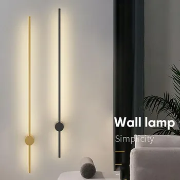 2 бр. led дълги стенни лампи със завъртане на 350 градуса Хол, Кабинет Спалня, нощно шкафче, коридор, преминаване на дневна лампи за вътрешно осветление