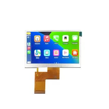 4.3-инчов цветен LCD дисплей 480x272, TFT-LCD екран + Платка на водача IPS-екран Яркост 1500 Външно LCD дисплея