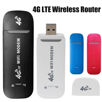 4G LTE Безжична 150 Mbps с USB Ключ Мобилен Широколентов Модем Stick 4G Сим-Карта на Безжичен Рутер за Дома Офиса 4G USB Модем Адаптер