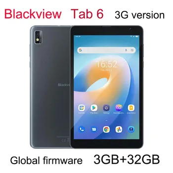 Blackview Tab 6 Таблет DK034 8 инча, 3 GB + 32 GB Android 11 Unisoc UMS312 Четириядрен Поддръжка на две SIM-карти 3G Мрежа 5580 ма Батерия