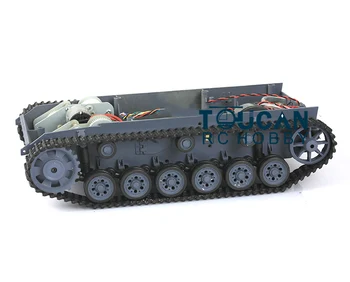 HengLong 1/16 Мащаб Немски rc танк, Самоходни III 3868 Шаси с пластмасови гъсеници колела TH00308