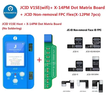 JCID JC V1SE Гъвкав кабел с Матрица без отстраняване, за iPhone, X-14 Pro Max Mini Face ID Програмист Точков Проектор Инструменти За Четене И Запис