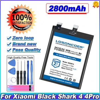 LOSONCOER 2800 ма BS08FA батерия за Xiaomi Black Shark 4 4 Pro PRS-A0 KSR-A0 батерия BSO8FA
