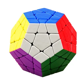 Shengshou 3x3 Megaminxeds Куб Без Етикети 3x3x3 Скъпоценен Камък Магически Куб Матиран 3 слоя Високо Професионални Играчки-Пъзели Megaminx