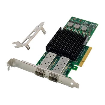 ST7321 Сървър Мрежова карта Broadcom NetXtreme BCM57810 PCIEx8 - 2XSFP + оптични влакна, LC 10 Gigabit Ethernet Мрежова карта