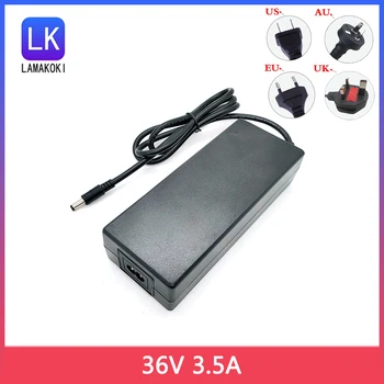 Адаптер за лаптоп 36V 3.5 A багажника 5.5*2.5 мм IEC C14 GM120-3600350-F адаптер за 36V3.5A