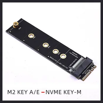 Безжична гнездо за ключа на M. 2 A/E към клавиша M. 2 M, Wi-Fi, Bluetooth съвместим адаптер за пристанището NVMe PCI Express SSD