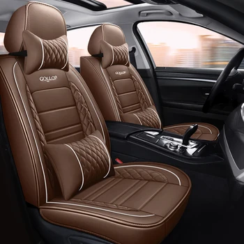 Висококачествен калъф за авто седалка на FORD Mustang GT Ranger Galaxy Kuga Explorer Edge Ecosport F-150 Focus, автомобилни аксесоари