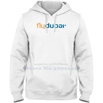 Висококачествена hoody с логото на марката Flydubai 2023, нова hoody с графичен дизайн