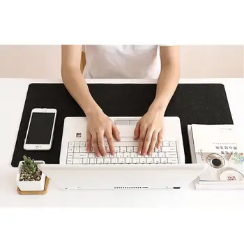 Войлочный подложка за мишка 30x60 см, компютърна клавиатура за лаптоп, офис подложка за мишка, много голяма клавиатура, декор за игра, сгъваема тенис на мат
