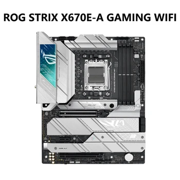 Дънна платка ASUS ROG STRIX X670E-A GAMING WIFI 6E Socket AM5 LGA 1718 AMD Ryzen 7000 Gaming 16+ 2 Степени на хранене, PCIe 5.0, DDR5