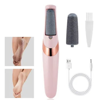 Електрическа пилка за шлайфане на софия, инструменти за педикюр, средство за премахване на мазоли, USB акумулаторна професионален инструмент за грижа за краката, омертвевшая твърда кожа