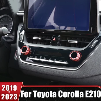 За Toyota Corolla E210 2019 2020 2021 2022 2023 Хибриден Автомобил Премина Управление, Климатик Завъртане На Дръжката Пръстен Довършителни Аксесоари