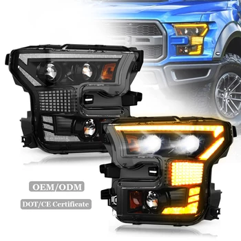 Използвайте аксесоари за автомобил на осветление De Auto Carro 2022, главоболие, лампа за фарове Ford Ranger F150