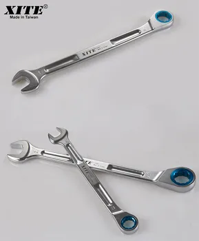Инструменти за ремонт на велосипеди XITE, гаечен ключ с двойна употреба с храповиком, быстроразъемный гаечен ключ, автоматично