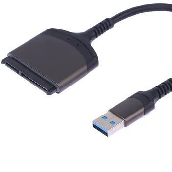 Кабел SATA към USB 3.0/2.0 е Със скорост до 6 Gbit/s за 2,5-Инчов Външен твърд диск HDD SSD SATA 3 22-Пинов Адаптер За Преносим компютър
