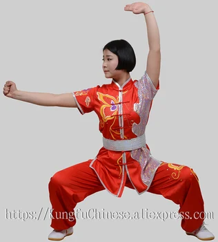 Китайската форма на ушу, Дрехи за турнир по бойни изкуства, облекло за кунг-фу, костюм taolu, дрехи чанцюань за мъже, жени, момчета, деца