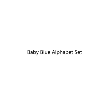 Комплект Baby Blue Alphabet