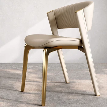 Луксозни трапезни столове за всекидневна, офис лицето на един стол в скандинавски стил, модерни столове за трапезария, мебели за кухня Sandalye XY50DC