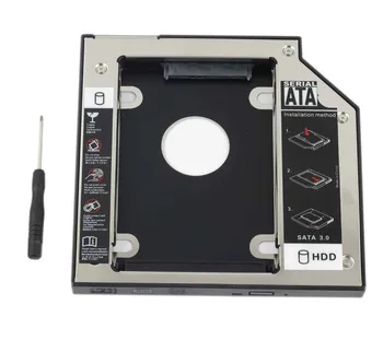 НОВ 12,7 мм, SATA 2nd SSD HDD Кутийка За HP ProBook 6560b 6565b 6570b Калъф За твърд диск Caddy