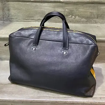Нов висок клас на индивидуален портфейл, индивидуална чанта за компютър, кожена износостойкая чанта
