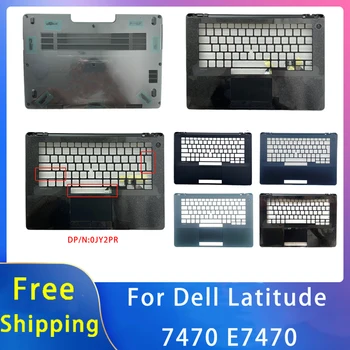 Нов за Dell Latitude 7470 E7470 Сменяеми Аксесоари за преносими компютри Акцент за ръце/Отдолу/Тъчпад Черно 01GV6N 、 0JY2PR 、 06R28R 、 09VXX8