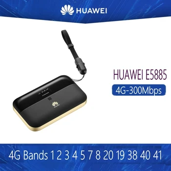 Нова отключени Huawei WiFi 2 Pro E5885 E5885Ls-93a Безжичен мобилен джобен рутер, точка за достъп Ethernet порт 6400 mah PK E5770