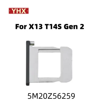 Оригинален 5M20Z56259 черен за Lenovo ThinkPad X13 Gen 2 T14s Gen 2 лаптопа на притежателя на тавата за SIM-карти