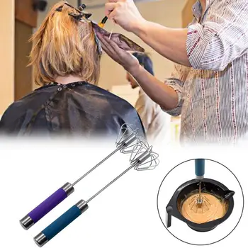 Полуавтоматични на кабинковия фризьорски бъркалка за разбиване на сметана за боядисване на коса, кухненски въздушен миксер, мешалка, инструменти за красота прически