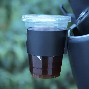 Универсални Мото Чаша За вода Черен Анти-есен Държач За Напитки Висящи Притежателите на Автомобил Преносим Напитка Мотоциклет Органайзер Вратата Vehi W4H3